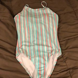One piece bathing suit